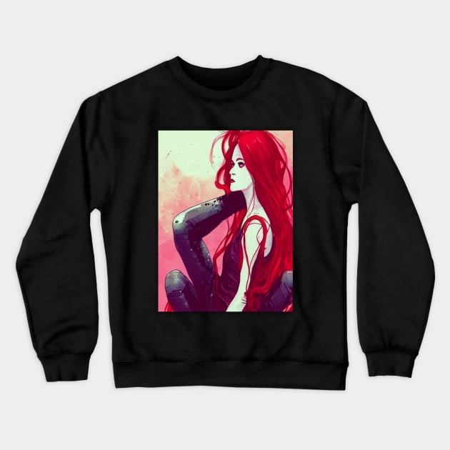 Conrad Roset Monster Crewneck Sweatshirt by BilodeauBlue